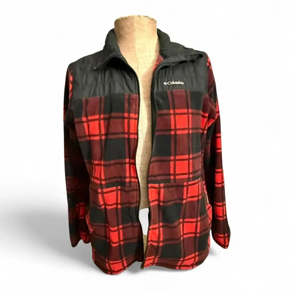 Columbia-sportswear Women's Red and Black Jacket